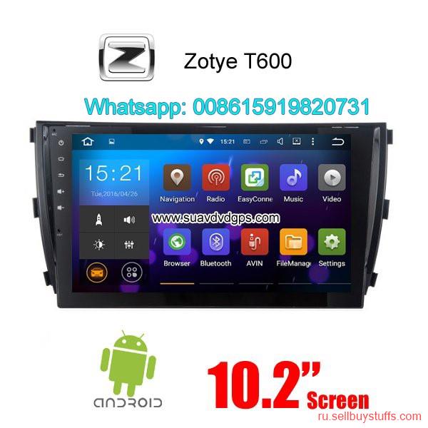 second hand/new: Zotye T600 Car audio radio update android GPS navigation camera