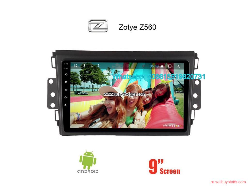 second hand/new: Zotye Z560 Car radio Video android GPS navigation camera